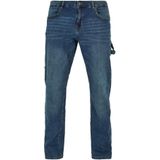 Urban Classics Cargojeans 'Carpenter'  blauw denim