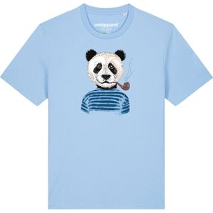 Watapparel Shirt 'Panda'  lichtblauw / gemengde kleuren