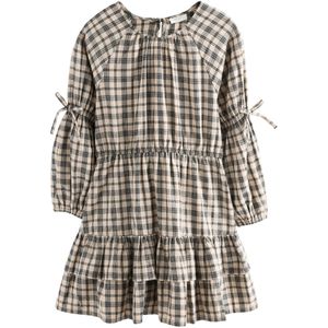 Next Jurk  beige / grijs / zwart