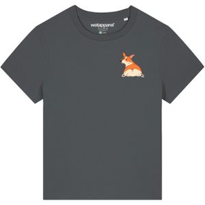 Watapparel Shirt 'Corgi'  grijs / antraciet