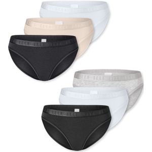 ELLE Slip  beige / grijs gemêleerd / zwart / wit