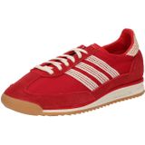 Adidas - Sl 72 OG W - Sportschoenen - Rood - Textiel-Leren Bovenwerk