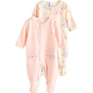 Next Nachtkledij  lichtblauw / rosa / rosé / poederroze