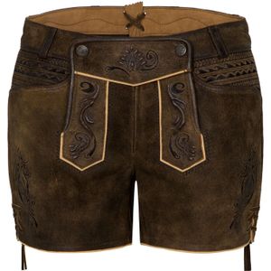 SPIETH & WENSKY Klederdracht broek 'Ella'  blauw / bruin