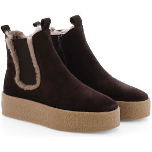 Kennel & Schmenger Enkellaarsjes 'Bazar'  donkerbruin