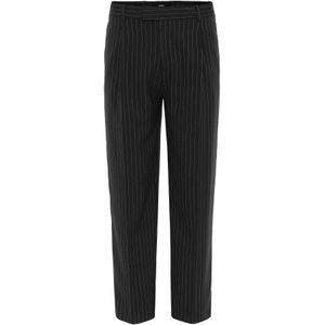 Antioch Bandplooibroek  lichtgrijs / zwart