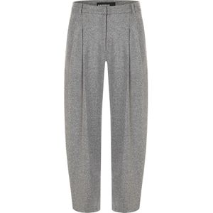 Cambio Bandplooibroek 'Emilie'  grijs