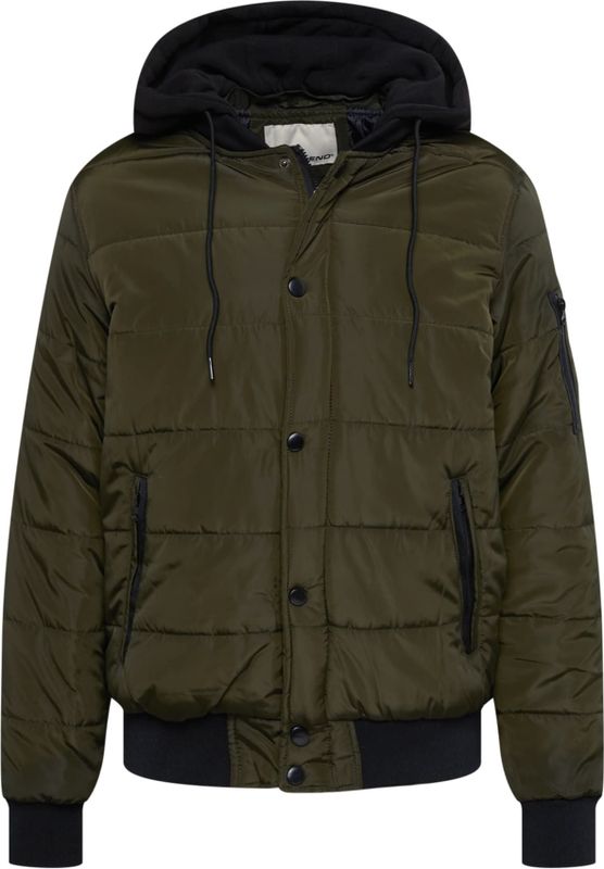 Gewatteerde Jas - Effen - Licht Gevoerd - Normale Pasvorm