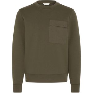 Casual Friday Trui ' CFVIDAR '  olijfgroen