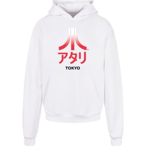 F4NT4STIC Sweatshirt 'Atari Tokyo Retro Arcade Games'  vuurrood / zwart / wit