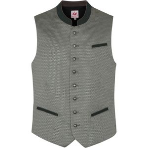 SPIETH & WENSKY Klederdracht gilet 'Daniel'  greige / donkergroen / zwart