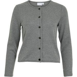 VILA Gebreid vest 'VILdea'  grijs