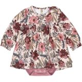 Müsli by GREEN COTTON - Rompertje - Smoky Blue - Bloemenprint