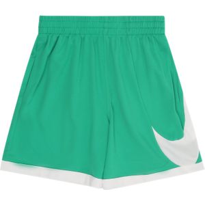 NIKE Sportbroek 'SWOOSH'  lichtgroen / wit