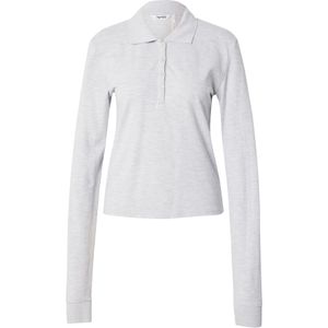 Monki Shirt  grijs gemêleerd