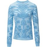 Salsa Jeans - Trui - Hemelsblauw - Knitwear - Lange Mouw