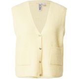 Pcsilly - Gebreid Gilet - V-hals - Mouwloos - Regular-fit