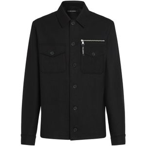 Karl Lagerfeld Tussenjas  zwart