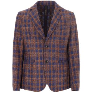 Distretto12 Colbert 'Fuerte'  donkerblauw / bruin