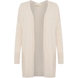 Cream Gebreid vest 'Dela'  beige