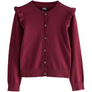 Next Gebreid vest  bourgogne