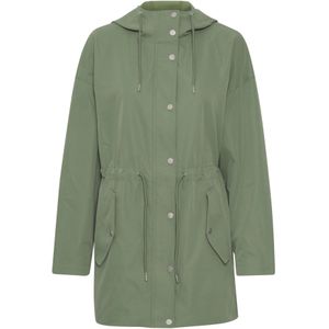 b.young Tussenparka  kaki