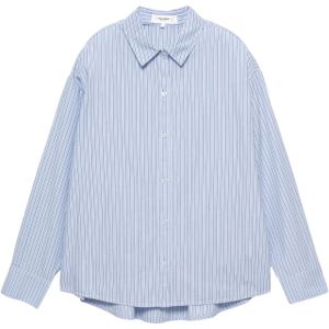 Pull&Bear Blouse  navy / lichtblauw / wit