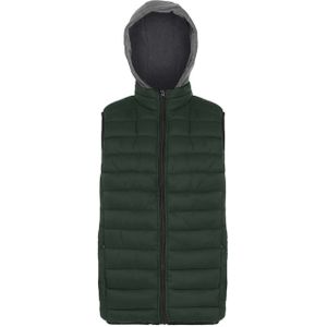 Flyweight Bodywarmer  grijs gemêleerd / donkergroen / zwart