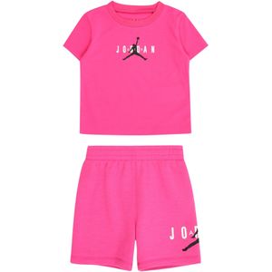 Jordan Set  pink / zwart / wit