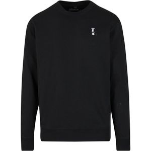 Mister Tee Sweatshirt 'King'  zwart / wit