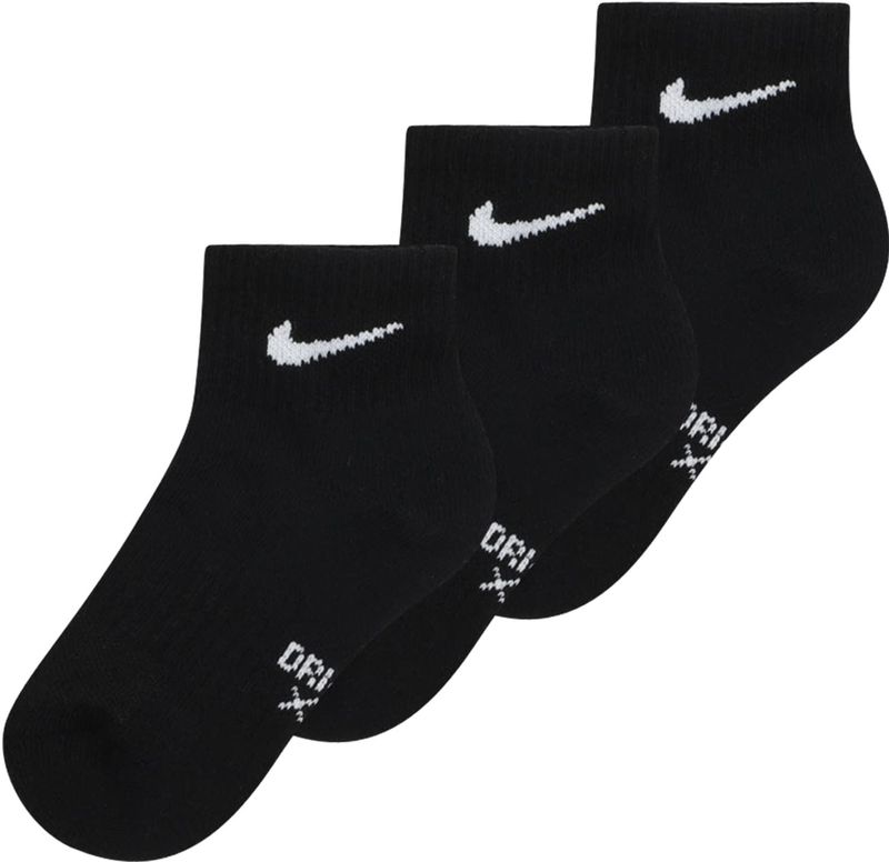 Nike - DF - Sportsokken - Zwart - Verkocht per drie