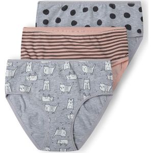 MINOTI Onderbroek  grijs / koraal / zwart / wit