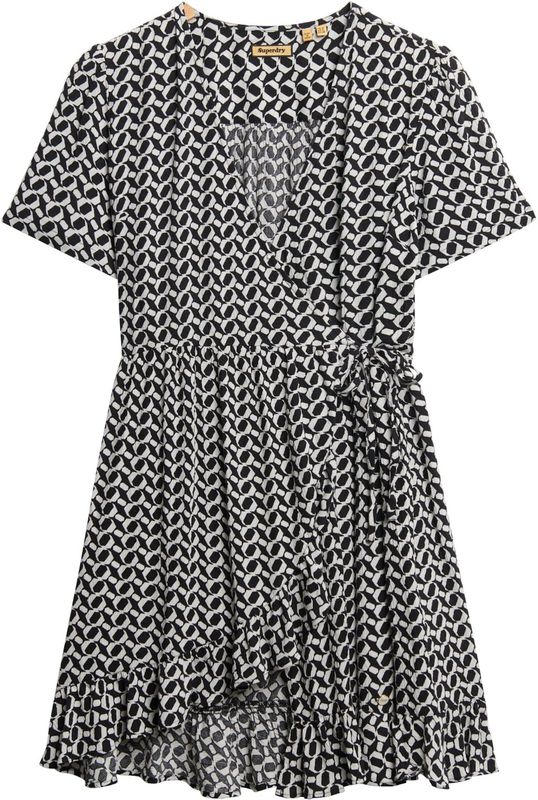 Superdry - W8011877A - Korte Jurk - Slim Fit - Korte Mouwen