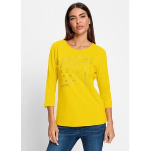 heine - Shirt - Zonnegeel - 3/4 Mouwen