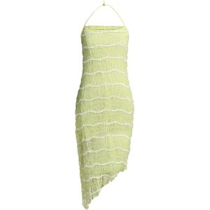 Campus Sutra Zomerjurk 'Alessandra'  limoen / wit