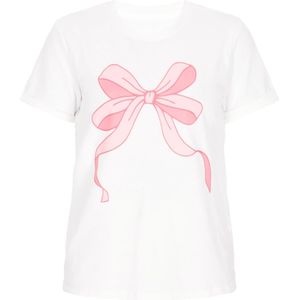 faina Shirt 'Fashion Look'  pink / lichtroze / wit