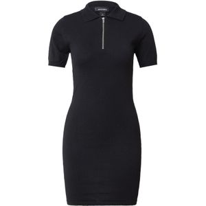 Monki Gebreide jurk  zwart