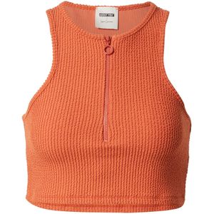 ABOUT YOU x Laura Giurcanu Top 'Ida'  oranje