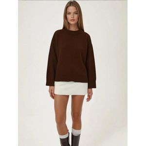 Hiccup Trui  chocoladebruin