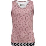 Hummel - Top - Zilvergrijs - Oudroze - Roodviolet - Zwart - Mouwloos - Slanke Pasvorm