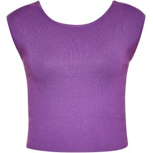 myMo at night Gebreide top  lila