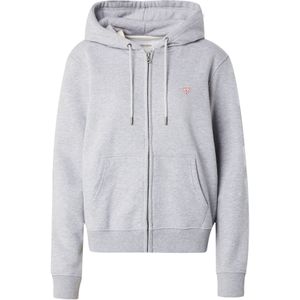 GUESS JEANS Sweatvest  grijs gemêleerd