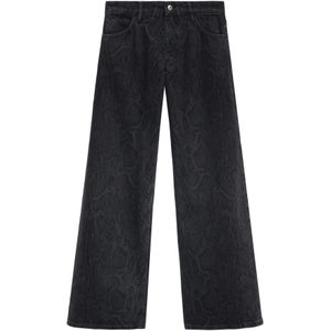 MANGO Jeans  antraciet / zwart