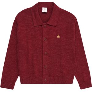 GAP Gebreid vest  donkerrood