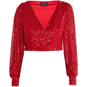 faina Shirt 'Nascita'  rood
