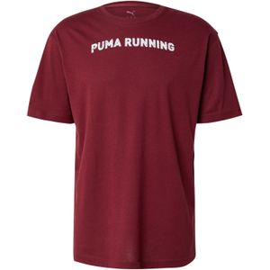 PUMA Functioneel shirt  bordeaux / wit
