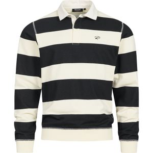 INDICODE JEANS Sweatshirt 'Dinaro'  zwart / wit