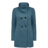 Only - ONLNEWSOPHIA WOOL COAT - Lang Jack - Blauw - Met Wol