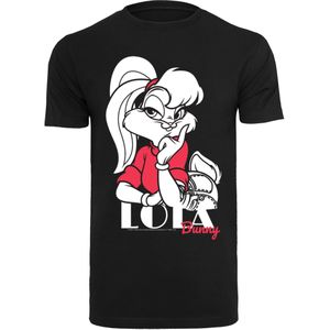 F4NT4STIC Shirt 'Looney Tunes'  rood / zwart / wit