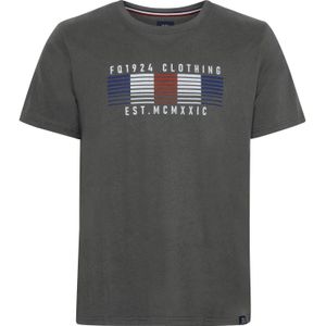 FQ1924 Shirt 'Notan'  blauw / antraciet / rood / wit